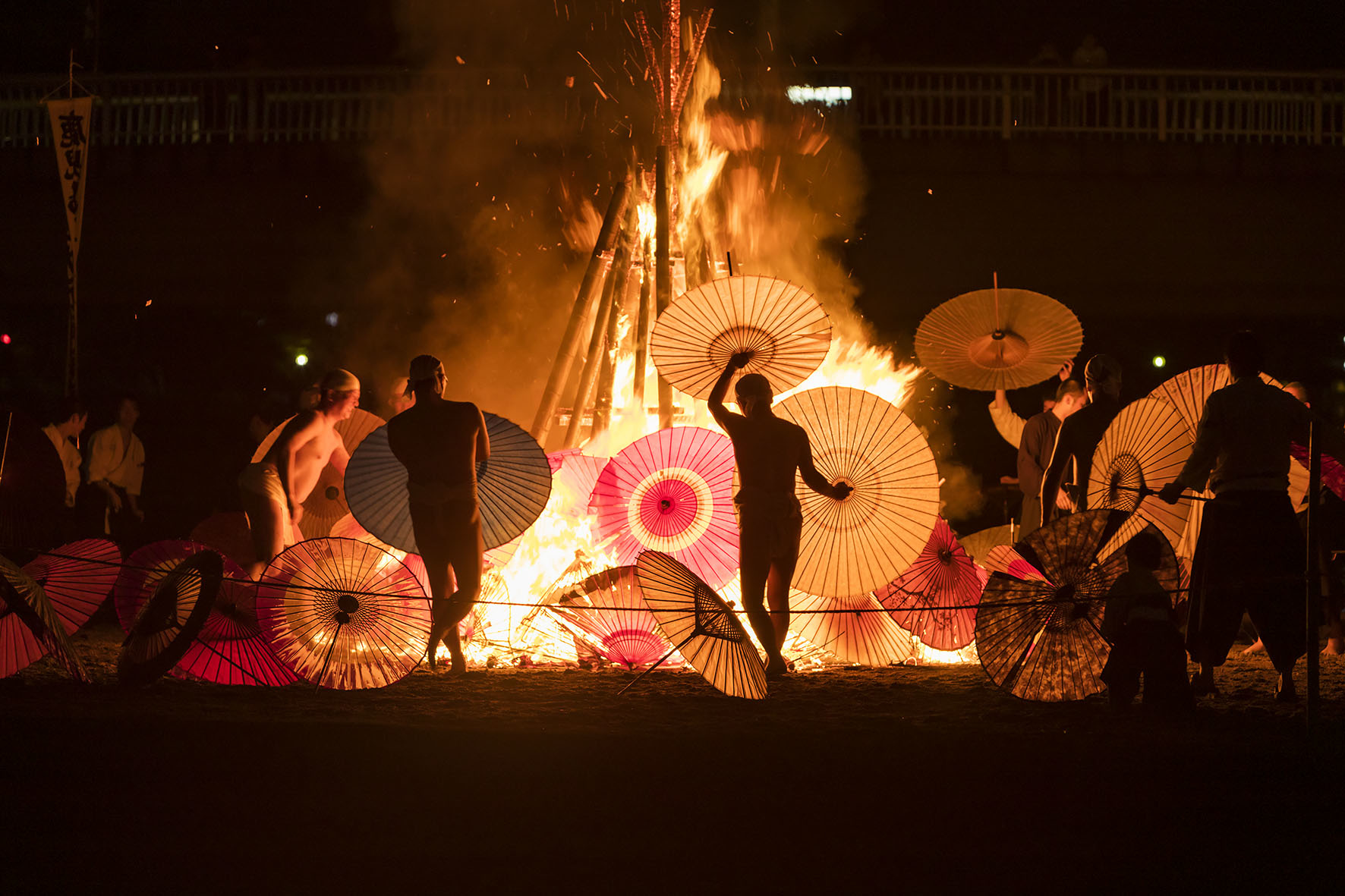曽我どんの傘焼き